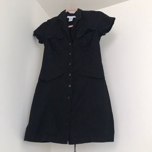 Charlotte Ronson Black Shirt-dress
